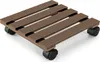 Faziango WPC Pflanzenroller 30cm, Blumenroller Tragkraft 80 Produktbild-Vorschau 1