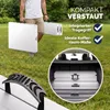 CASARIA® Bierzeltgarnitur 180 cm Klappbar Kunststoff 2x Produktbild-Vorschau 5