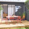 sweeek - Gartentisch aus Stahl 2 Sessel und 4 Stühle - Produktbild-Vorschau 2