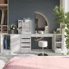 Schminktisch Vicco Sherry Weiß Hochglanz 100 cm mit LED - Produktbild-Vorschau 7