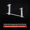 GORILLA SPORTS® Hrazda na shyby pro montáž na strop, Náhled obrázku produktu 5