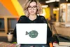 MuchoWow® Laptop Aufkleber Sticker Cover Fisch - Grün - Produktbild-Vorschau 5