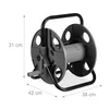 Avvolgitubo Relaxdays, per tubo da 30 m da 1/2", acciaio, Anteprima dell’immagine prodotto 4