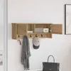 vidaXL Nástěnná noční lampička, držák, barva: Artisan dub Náhled obrázku produktu 4