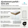 TULENA: Protector para colchón de 120x200 cm – suave, Vista previa de la imagen del producto 16