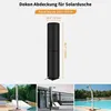 Prysznic solarny 220x67cm Czarny Wodoodporny Wiatroodporny Podgląd zdjęcia produktu 2