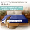 Mako Jersey Spannbettlaken 140x200 - 160x200 aus 100% Produktbild-Vorschau 2
