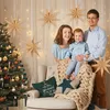 5x Weihnachts-Papiersterne 30 cm, 9 Zacken, Faltsterne zum Produktbild-Vorschau 6