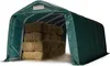 Robuster Weideunterstand 3,3x7,2 m wetterfeste PVC Plane Produktbild-Vorschau 1
