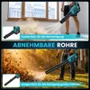 Akku Laubbläser 21V 6 Stufen mit 2x4000mAh Akku und Produktbild-Vorschau 8