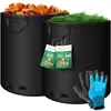 KESSER® Set di sacchi da giardino: sacco per foglie, sacco Anteprima dell’immagine prodotto 1