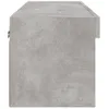 The Living Store TV-Schrank mit LED-Leuchten Betongrau Produktbild-Vorschau 10