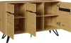 STILVORA Sideboard mit 3 Türen,Flurschrank in Holzoptik für Produktbild-Vorschau 8