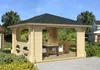 Alpholz Gartenpavillon Modell Ibiza Gartenpavillon aus Produktbild-Vorschau 1
