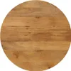 Piano del tavolo Ø 90x2,5 cm rotondo in legno massiccio di Anteprima dell’immagine prodotto 8