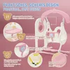 Joyz 5 in 1 Kinderrutsche mit Schaukel Kinder Spielplatz Produktbild-Vorschau 4