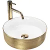 Umywalka nablatowa Rea Sami Brush Gold Podgląd zdjęcia produktu 1