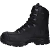 A black work boot shown from the side on a white background. Produktbild-Vorschau