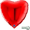 Folienballon - Rotes Herz, Valentinstag, 79 cm Grabo Produktbild-Vorschau 1