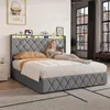 UnboxG Polsterbett 160x200 cm mit Bettkasten, Samt Produktbild-Vorschau 13
