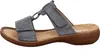 Rieker Damen Pantolette mit Klettverschluss und T-Riemen Produktbild-Vorschau 84