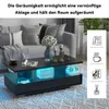 Puluomis salontafel met lade, RGB-lichtbalk met Productafbeelding-voorbeeld 5