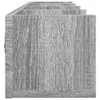 Wandkasten, 2 stuks, grijs Sonoma, 99x18x16,5 cm, Productafbeelding-voorbeeld 6