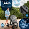 KIDUKU® Poussette combinée 3 en 1 Anthracite/Noir Buggy Voir les images du produit 9