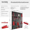 tectake® Werkzeuglochwand Jonah sechsteilig Belastbarkeit 4 Produktbild-Vorschau 5