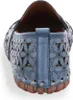 Gemini Damen Slipper Leder Mokassin floral Blumen Cutouts Produktbild-Vorschau 13