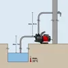 WALTER Gartenpumpe 600 W - Geräuscharmer Produktbild-Vorschau 4