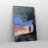 Bild auf Leinwand - Leinwandbild - Einteilig - Himmel Mond Produktbild-Vorschau 4
