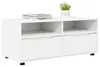 vidaXL TV-Schränk 100 x 48 x 43 cm Weiß Holzwerkstoff Produktbild-Vorschau 3