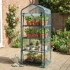 Serre 69*49*160 Cm PVC-folie metalen structuur Productafbeelding-voorbeeld 6