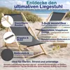 2er Set Liegestuhl Doppelpack Strandliege Liege Stuhl Produktbild-Vorschau 2