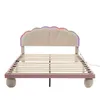 Polsterbett mit LED-Beleuchtung, 140x200 cm, Doppelbett mit Produktbild-Vorschau 6