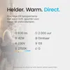 Modee -Halogeen Insteeklamp G9 Helder - 42W 630lm 2700K - Productafbeelding-voorbeeld 3