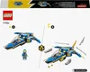 Stavebnica LEGO NINJAGO 71784 Jayova blesková stíha?ka EVO Náhľad obrázku produktu 5