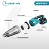 Kabelloser Akku Handstaubsauger 800W mit 12kPa Saugkraft Produktbild-Vorschau 2