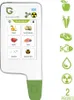 A digital radiation and nitrate meter device with a screen displaying various food and water testing options. Produktbild-Vorschau