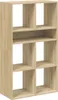 vidaXL Knihovna Sonoma dub 66x31x112 cm Materiál na bázi Náhled obrázku produktu 1