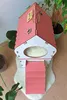 XL Katzenhaus Rosa Pink Katzenhütte Katzenbett Katzenliege Produktbild-Vorschau 4