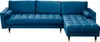 riess-ambiente Elegantní rohová pohovka COZY VELVET 260cm Náhled obrázku produktu 19