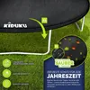 KIDUKU Kryt na trampolínu Ø305 cm - Černá plachta proti Náhled obrázku produktu 2