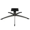 A dark nickel chair base with five legs and a central mounting plate, shown against a white background. Voir les images du produit