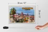 Holzschild Reise 30x20cm Teneriffa Spanien La Orotava Meer Produktbild-Vorschau 5