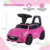 COSTWAY Veicolo a scivolo per bambini, auto a scivolo con Anteprima dell’immagine prodotto 3