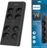 Přepěťová ochrana Philips SPN7080BA/60, černá, 2m Náhled obrázku produktu 3