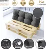 Pohodlné paletové vankúše BACK CUSHION 120 x 40 x 15 cm Náhľad obrázku produktu 1