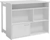 Barový stůl Vicco Dominic Bílá 116 x 37 cm 4x otevřené Náhled obrázku produktu 1